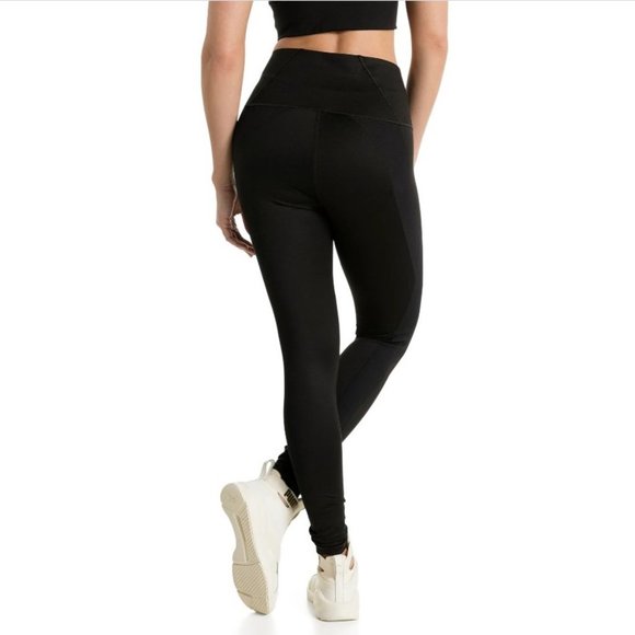 Puma - Black High Waisted Dry Cell Workout Leggings - Picture 2 of 15